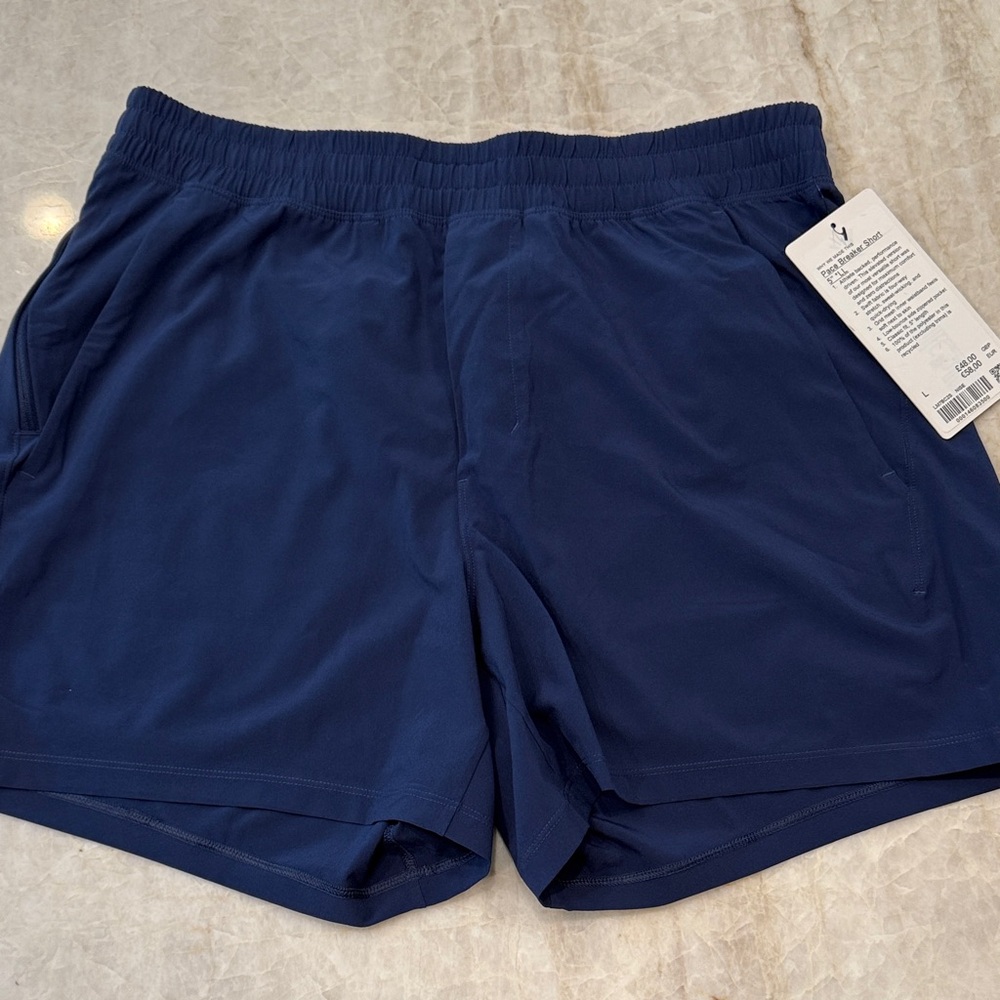 Lululemon Pace Breaker Short 5” size L NWT